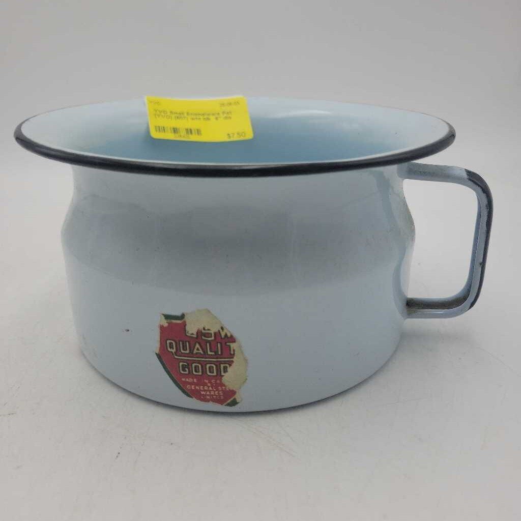 Small Enamelware Pot (YVO) (607)