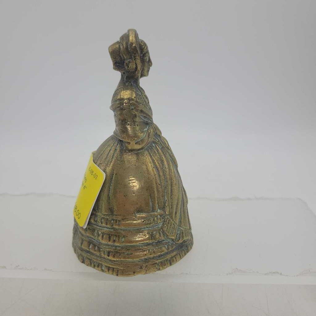Victorian Lady Brass Bell (CM1171) (COL)