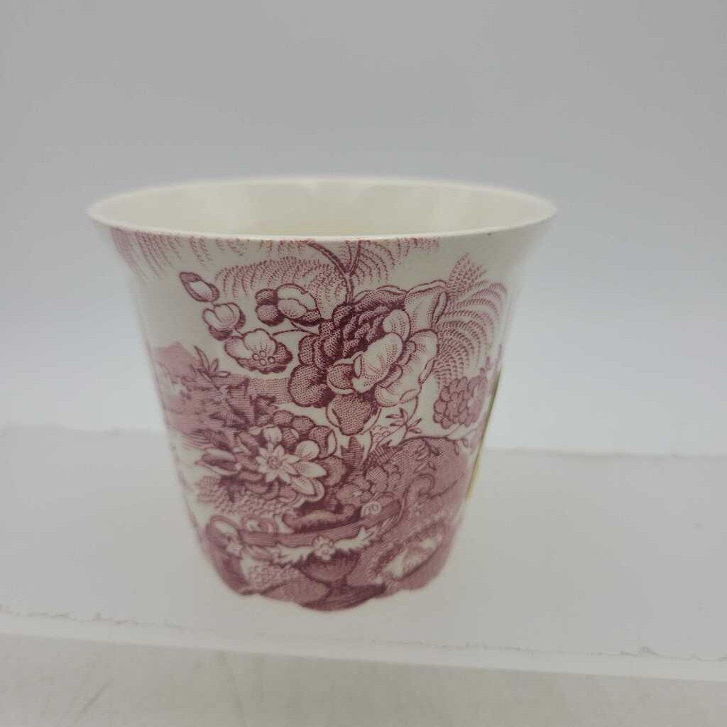 1940s Clarice Cliff Red Transferware Cup (CM1172) (COL)