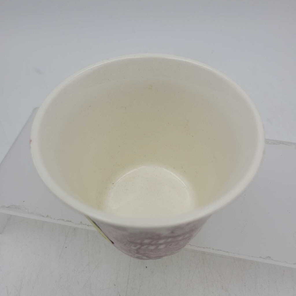 1940s Clarice Cliff Red Transferware Cup (CM1172) (COL)