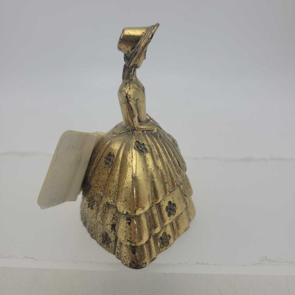 Victorian Lady Brass Bell (CM1174) (COL)