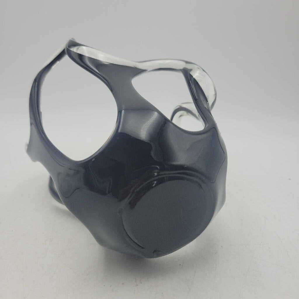 Black and Clear Art Glass (COL #2763) (COL)