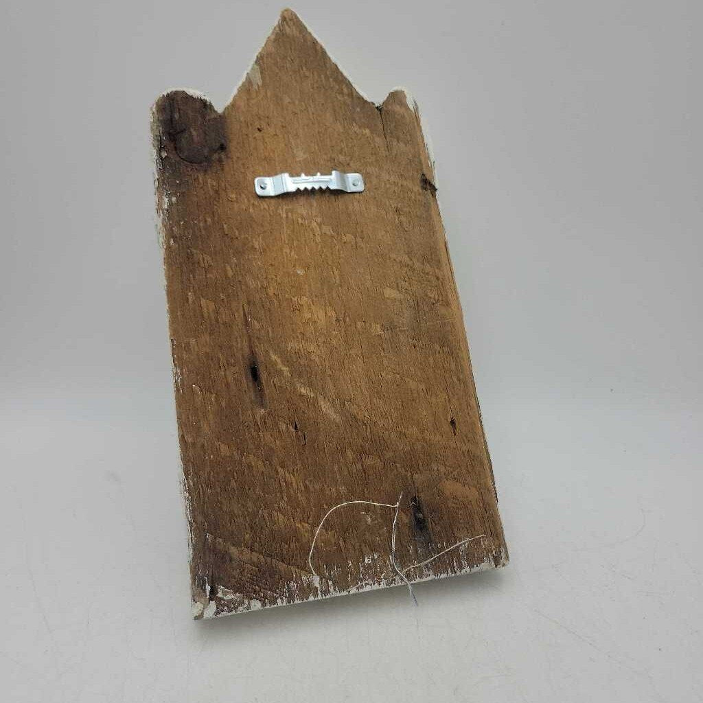 Wall hook Antique wooden block (RB)