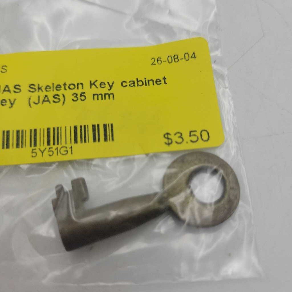 Skeleton Key cabinet key (JAS)