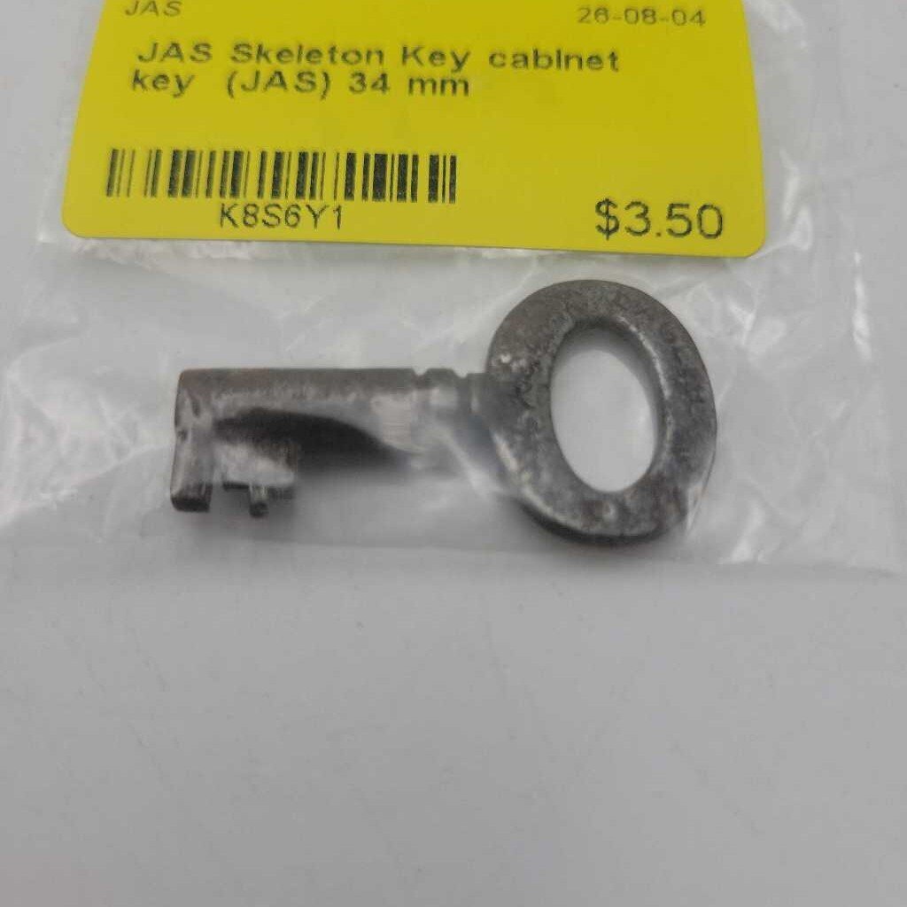 Skeleton Key cabinet key (JAS)