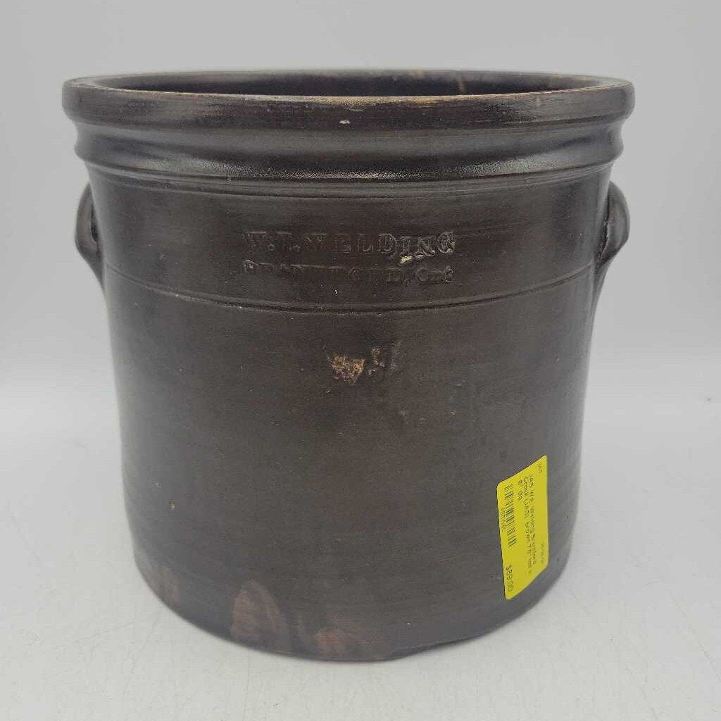 W.E. Welding Brantford Crock (JAS)