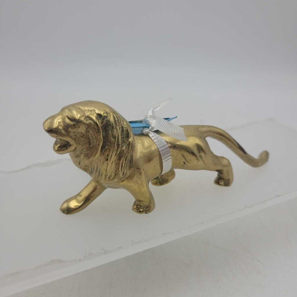 Solid Brass lion (KEN)