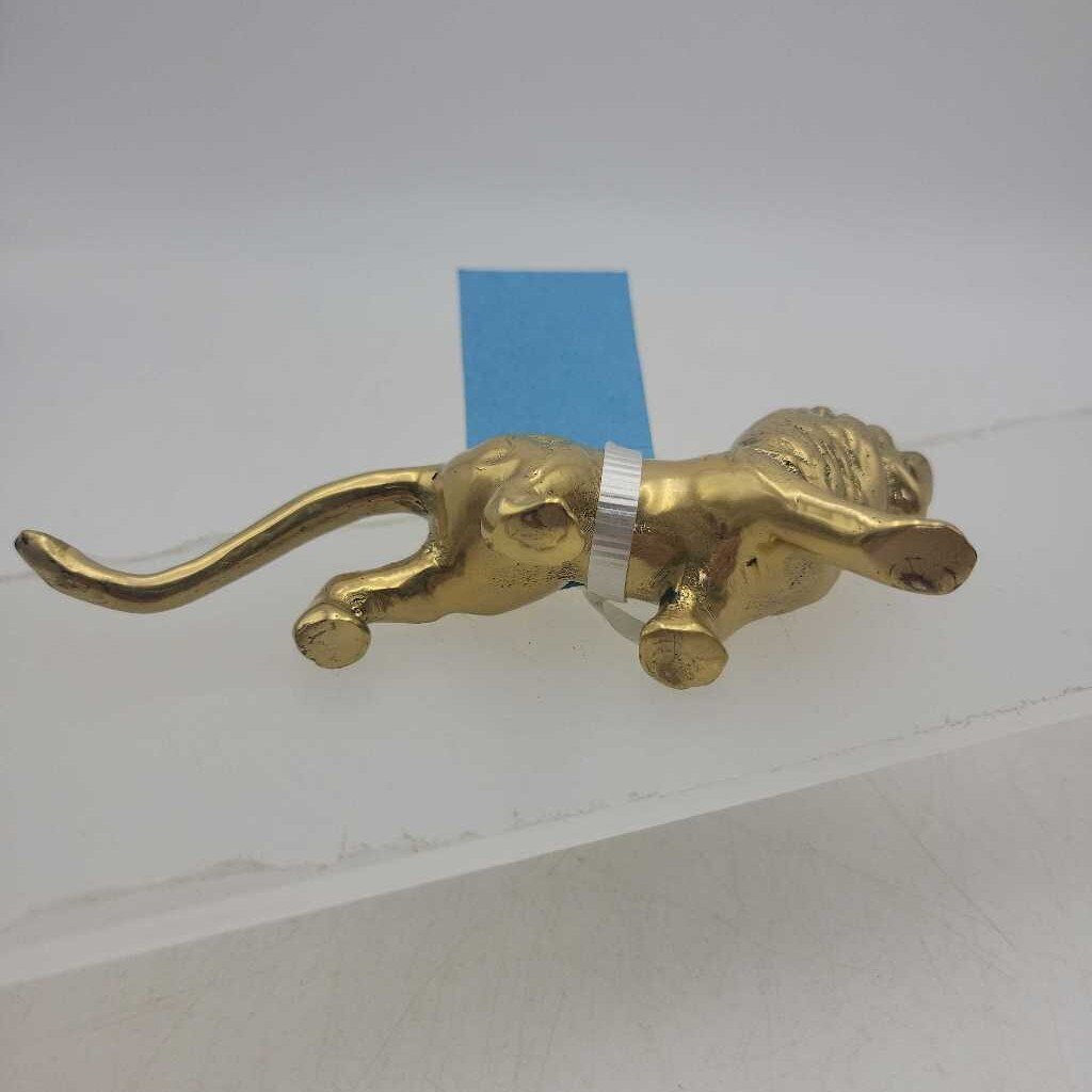 Solid Brass lion (KEN)