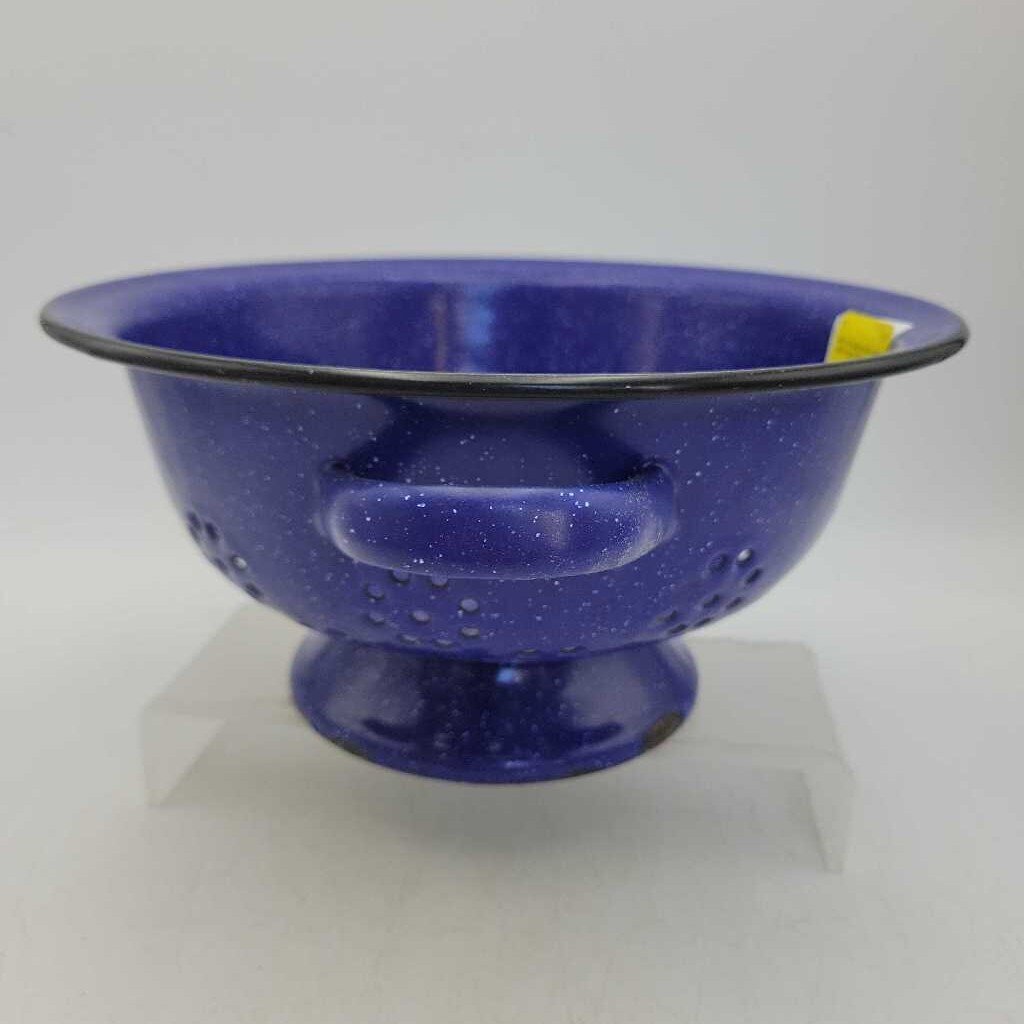 Vintage enamal colander (WR)