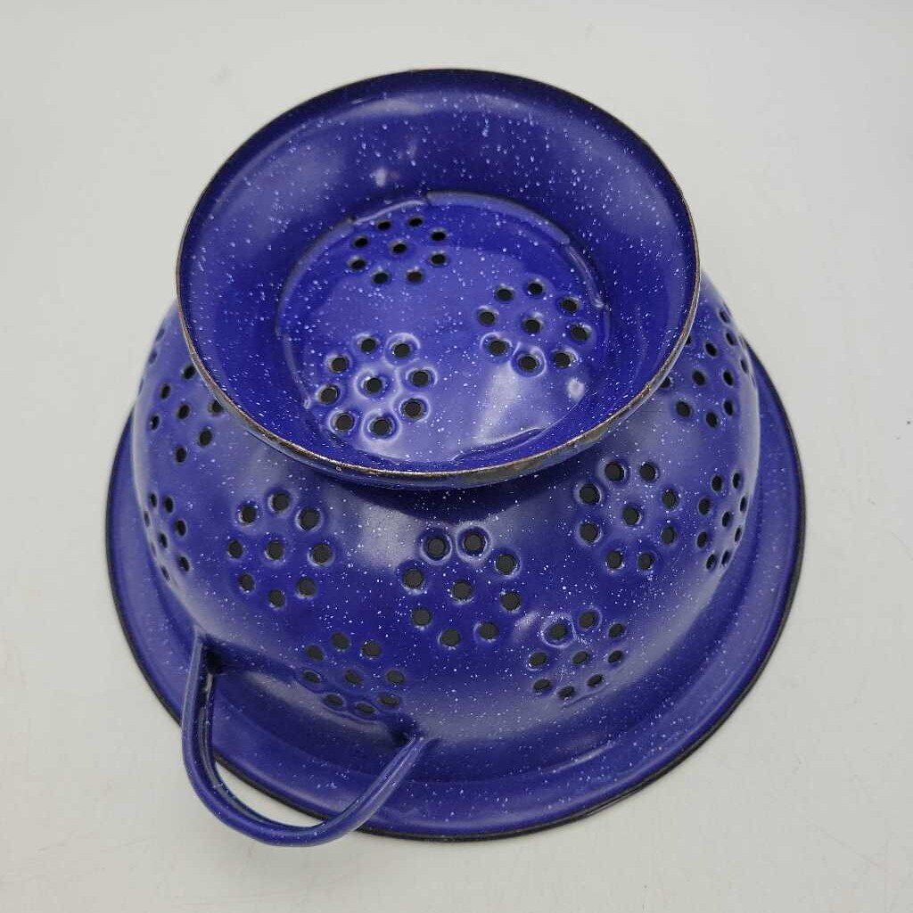 Vintage enamal colander (WR)