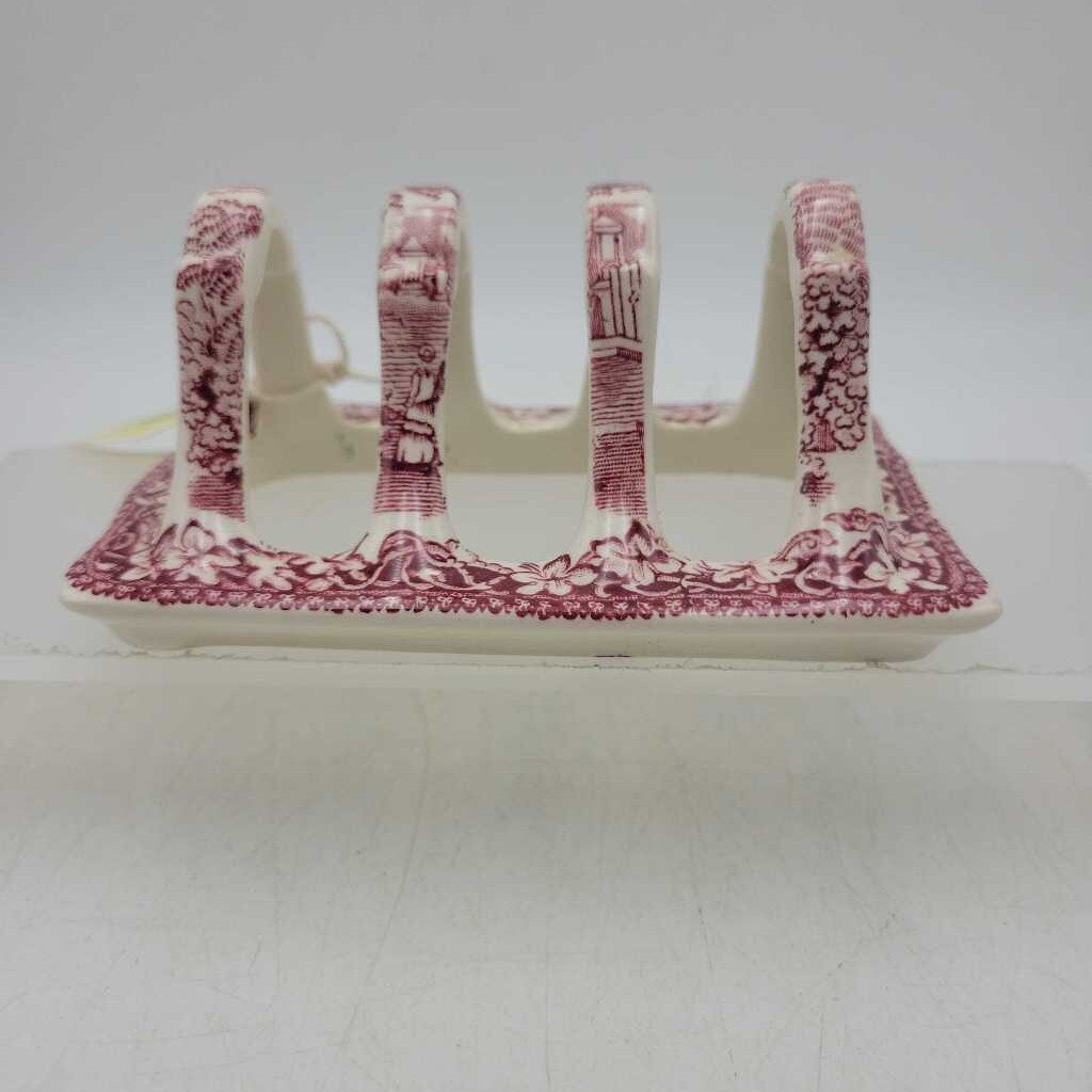 Masons Vista transferware toast holder (YVO) 608