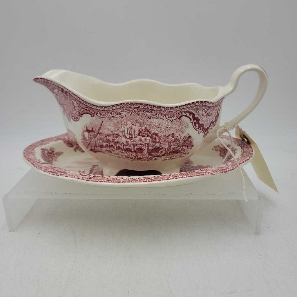 Mason's Ironstone Gravy Boat (YVO) 608