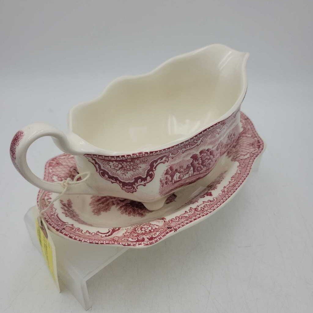 Mason's Ironstone Gravy Boat (YVO) 608