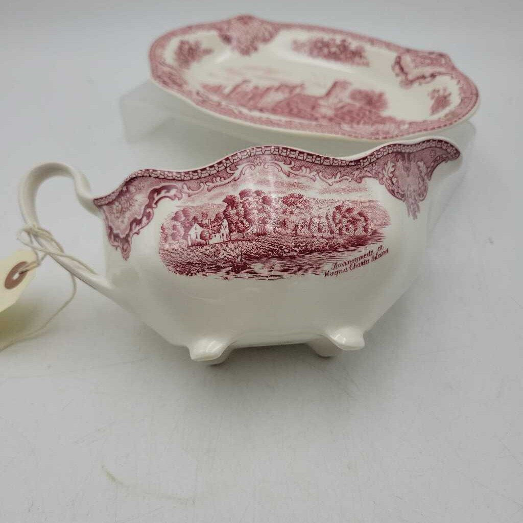 Mason's Ironstone Gravy Boat (YVO) 608