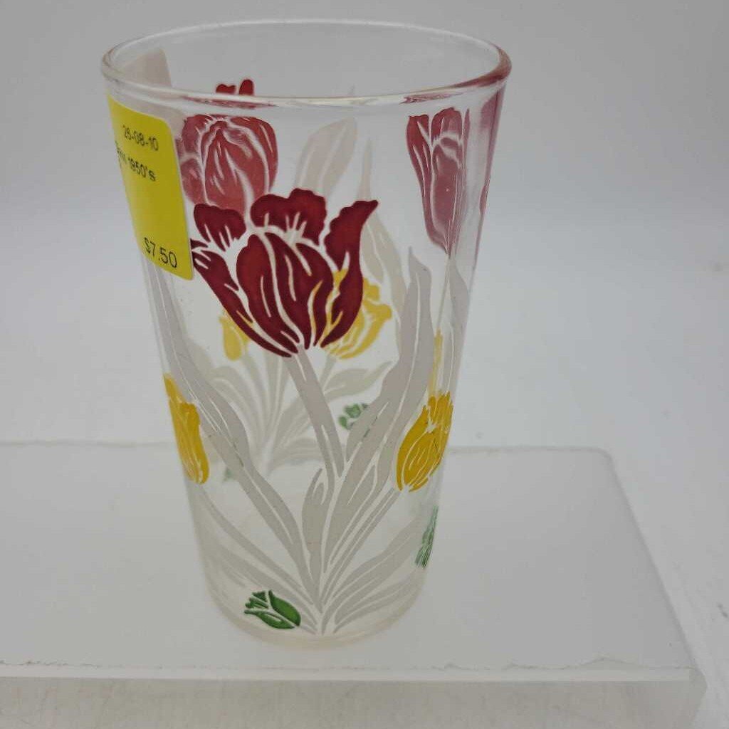 Vintage Tulip Glass 1950's (SS) 598
