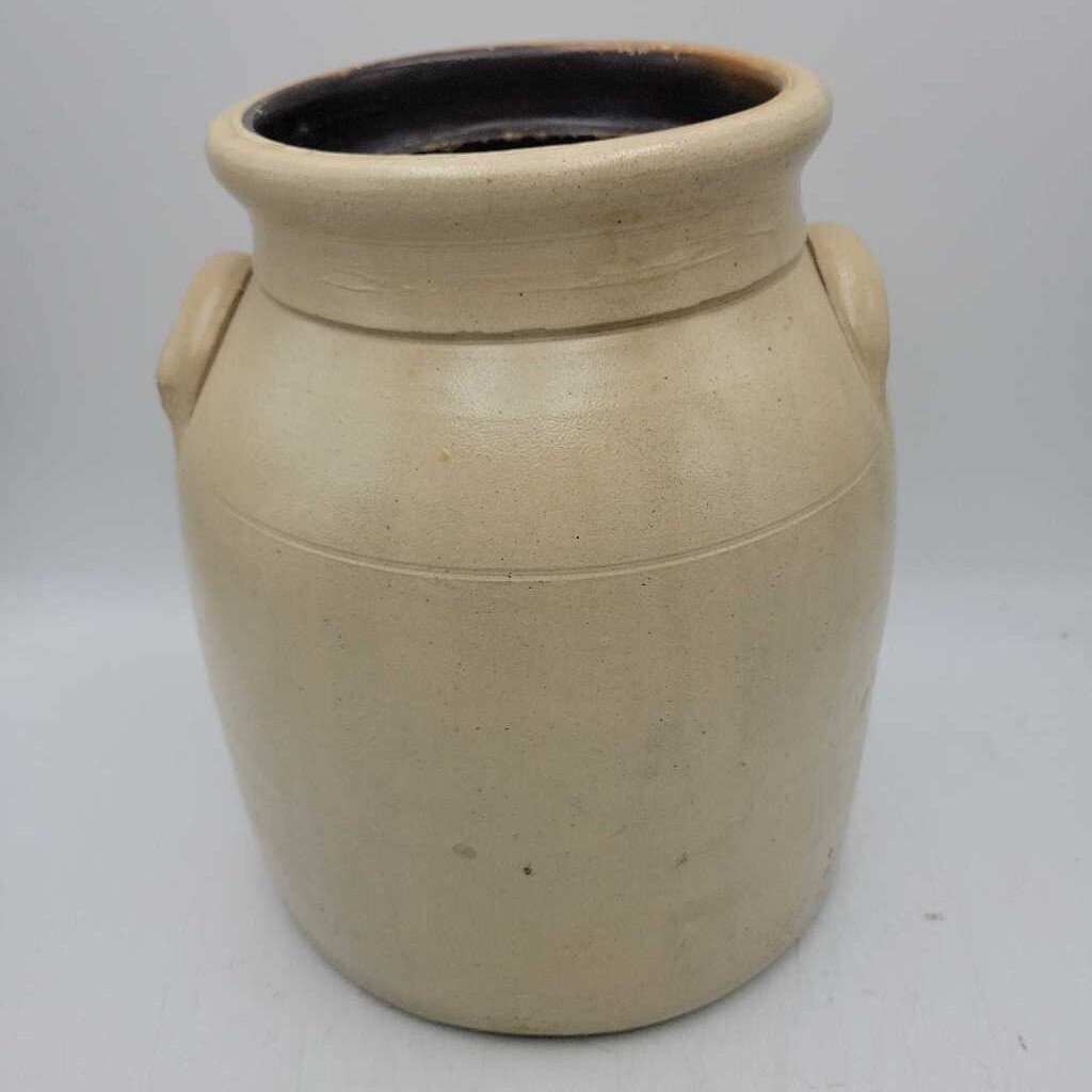 Salt glazed 2 gallon crock (US2)