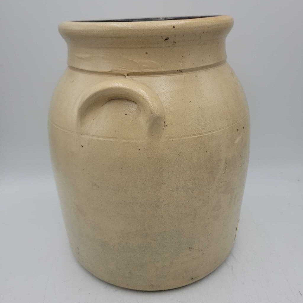 Salt glazed 2 gallon crock (US2)