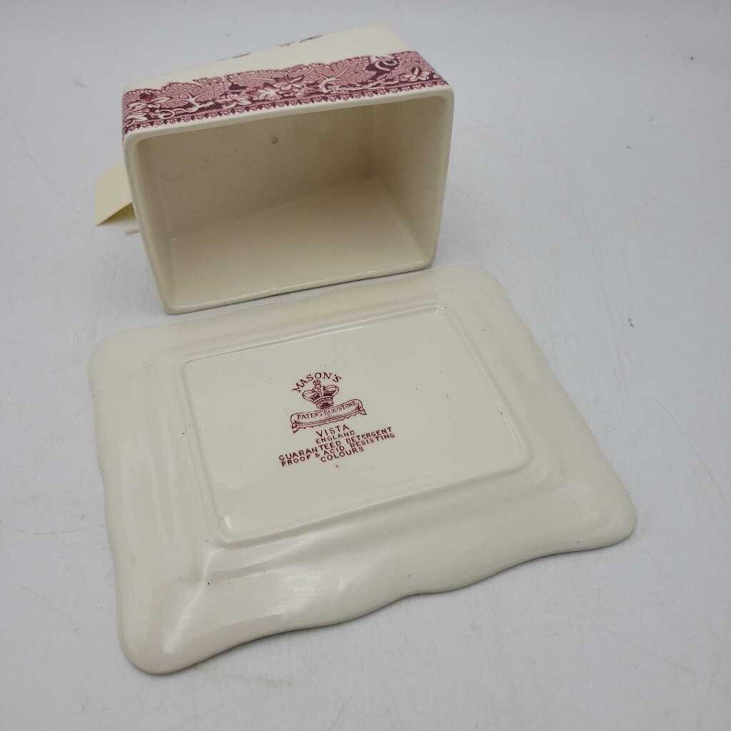 Mason's Vista Covered cheese dish (YVO) 608