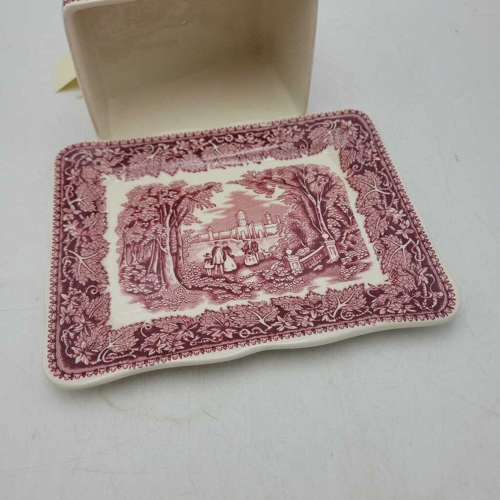 Mason's Vista Covered cheese dish (YVO) 608
