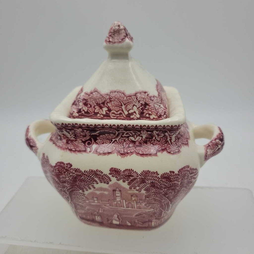 Mason's Vista Sugar jar with Lid (YVO) 608