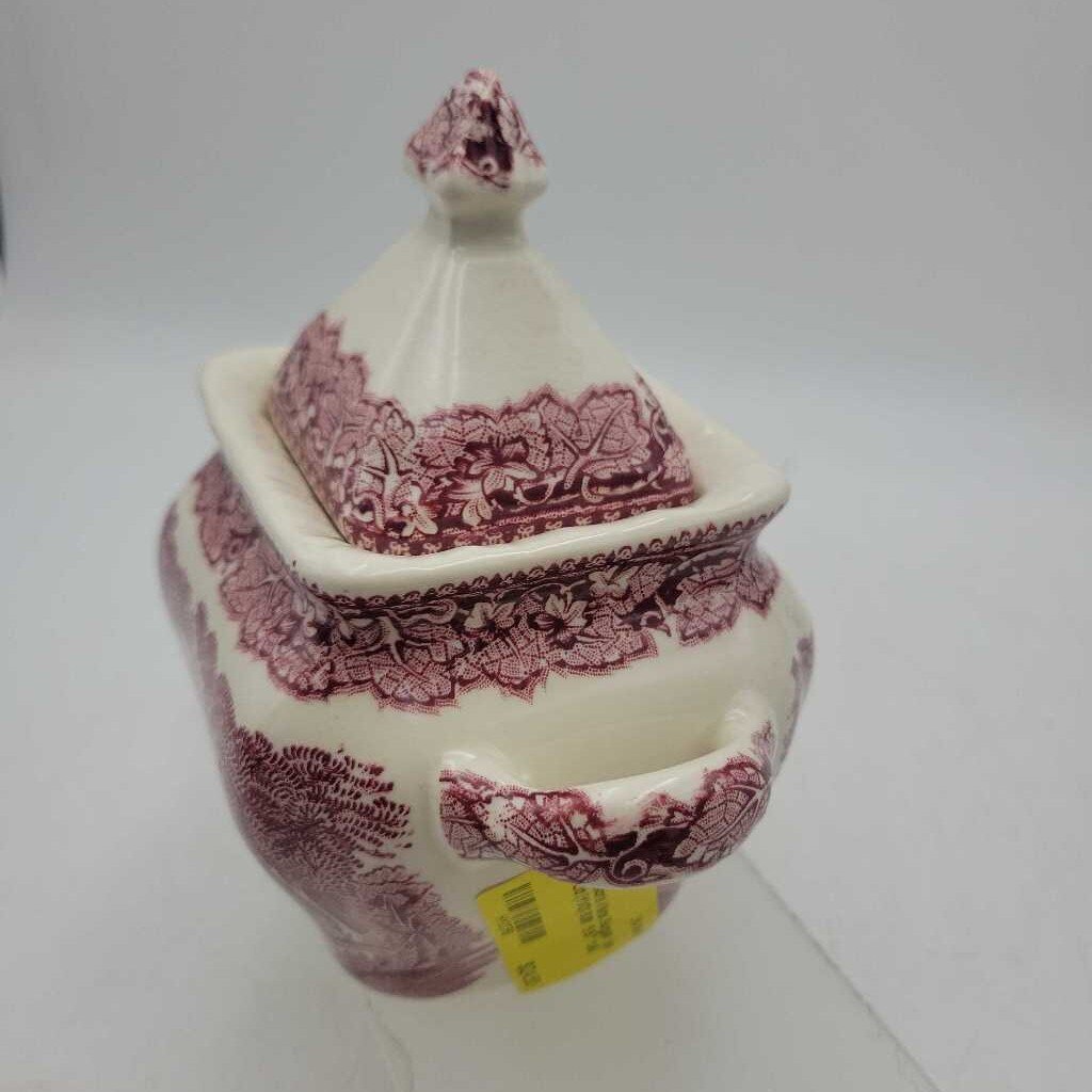 Mason's Vista Sugar jar with Lid (YVO) 608