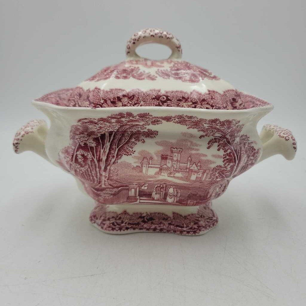 Mason's Vista Small Tureen sauce bowl with Lid (YVO) 608