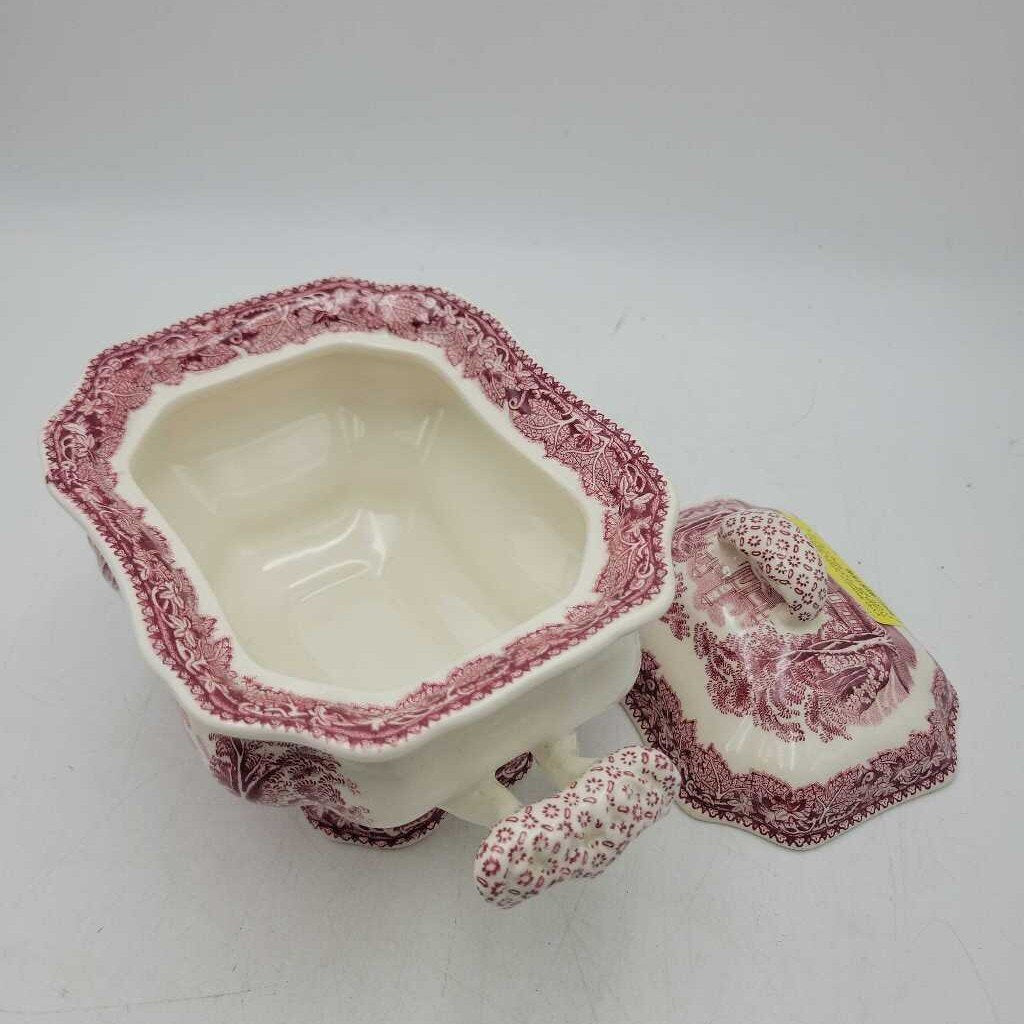 Mason's Vista Small Tureen sauce bowl with Lid (YVO) 608