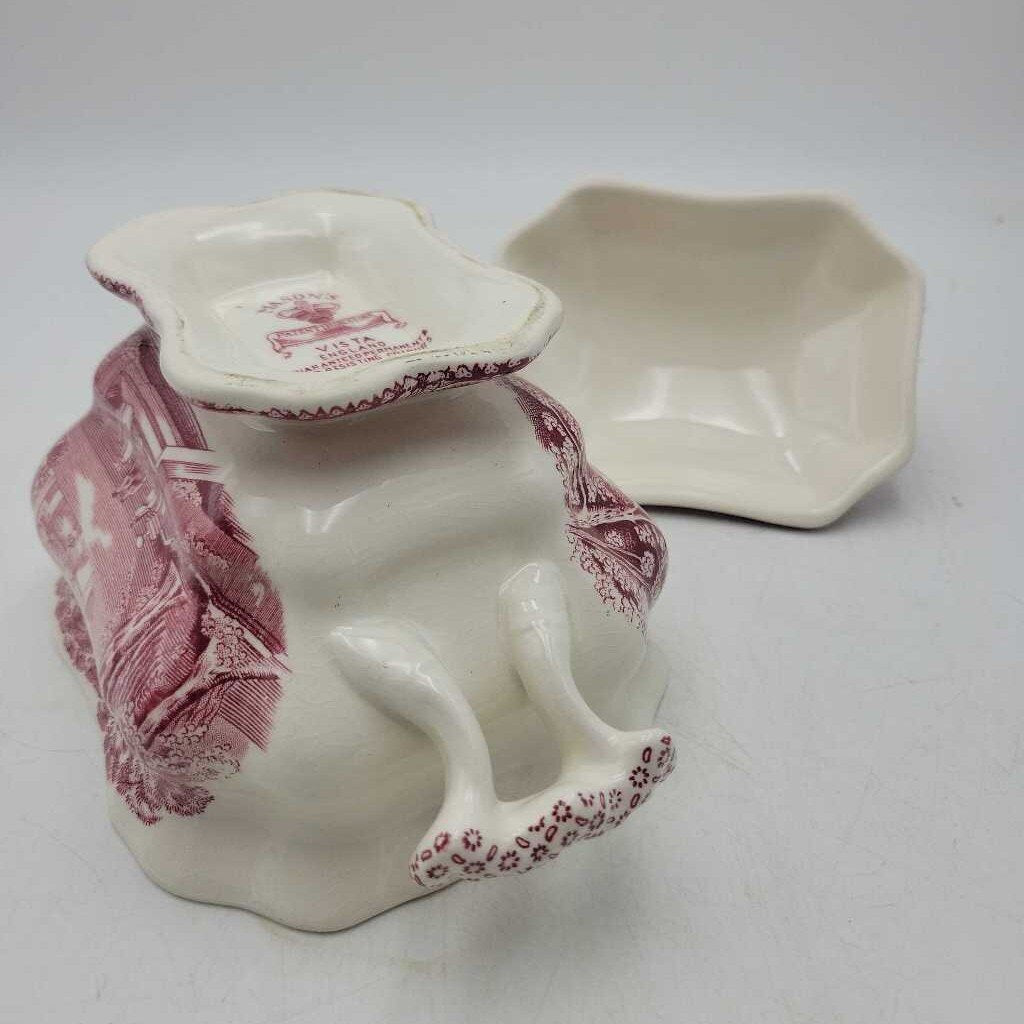Mason's Vista Small Tureen sauce bowl with Lid (YVO) 608