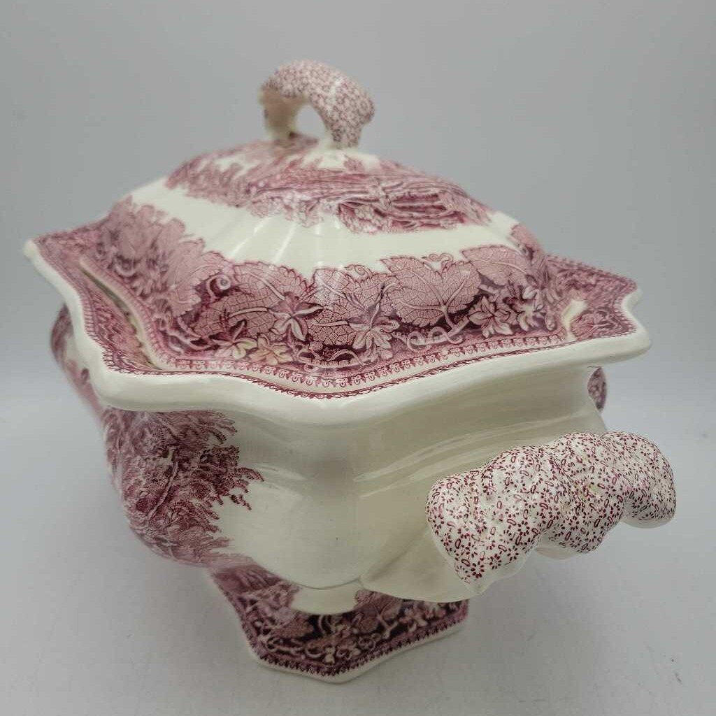 Mason's Vista large Tureen and ladle with Lid (YVO) 608