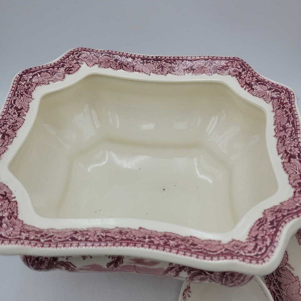 Mason's Vista large Tureen and ladle with Lid (YVO) 608