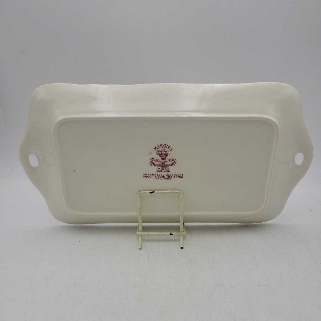Mason's Vista Rectangular platter (YVO) 608