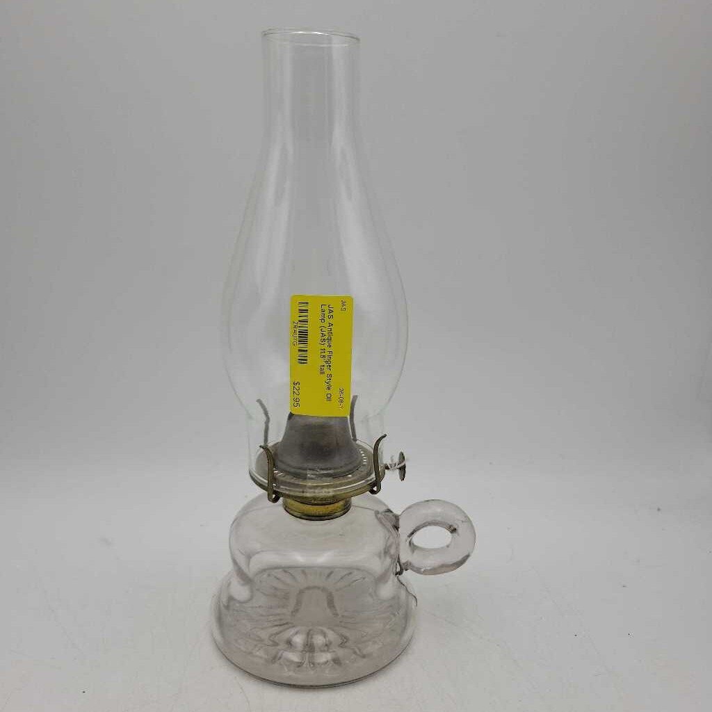 Antique Finger Style Oil Lamp (JAS)