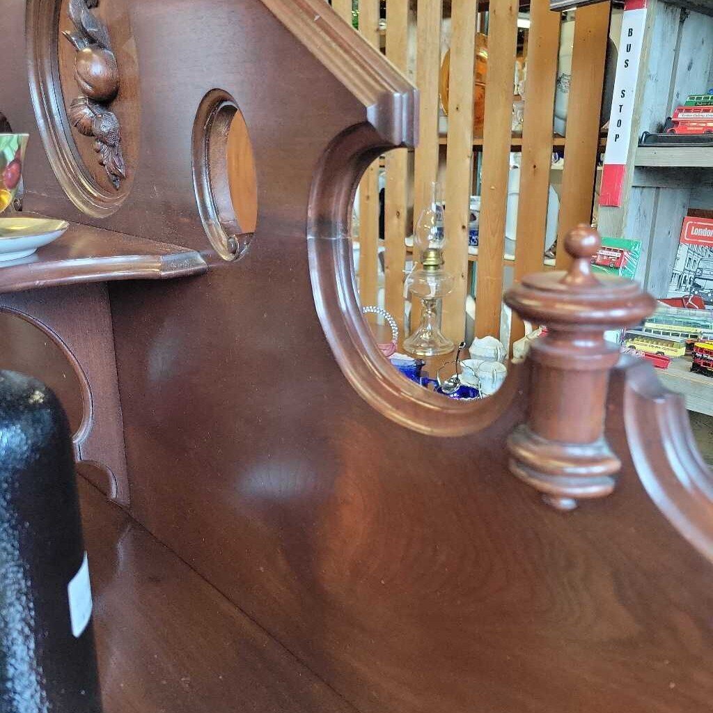 Victorian Walnut Sideboard #335 (NS)