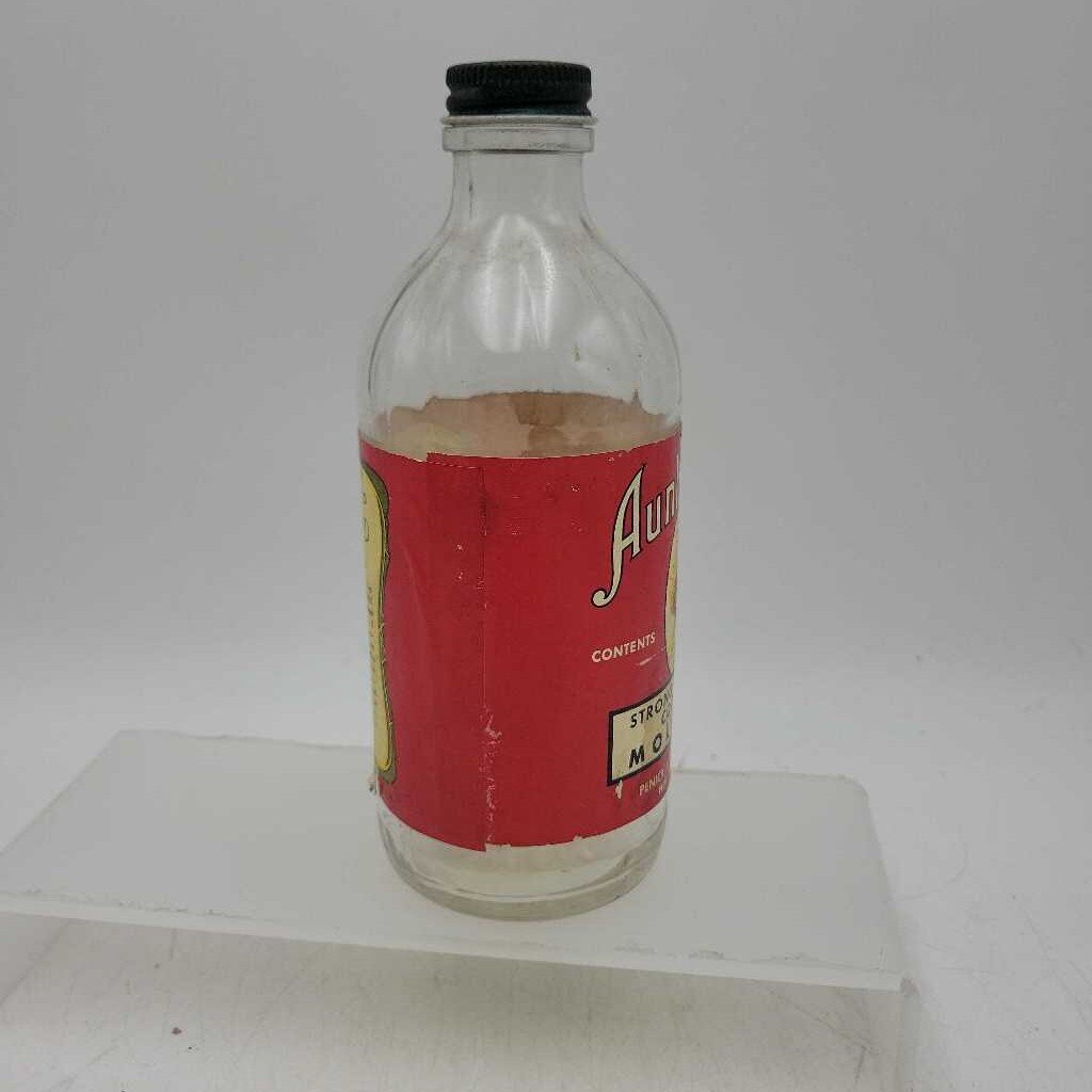 Vintage "AUNT DINAH" Molasses bottle (Glass mark for Knox Glass co 1950's) #338