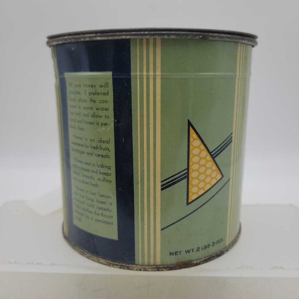 .Pure HONEY TIN 2.3 LB Ronald Edwards Thorndale ont. (DEB)