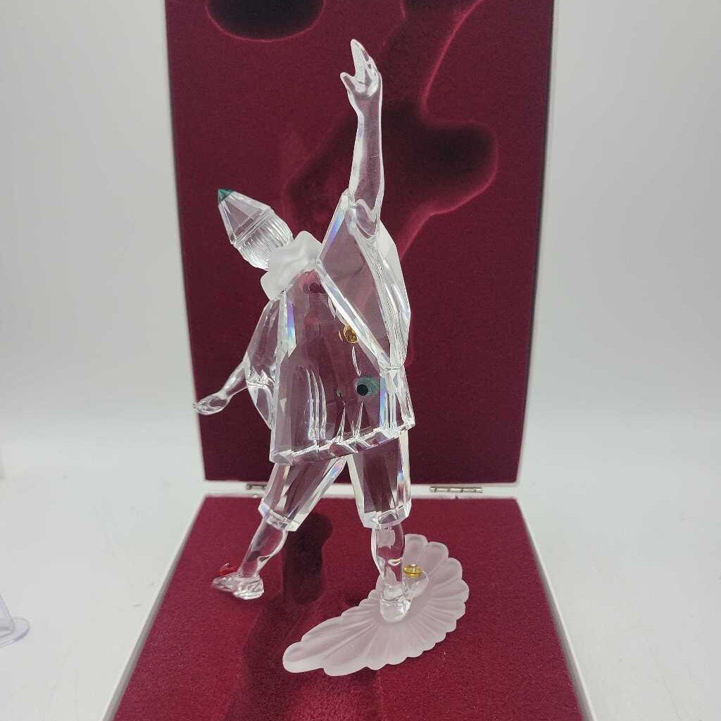Swarovski Masquerade 1999 Clown Figurine