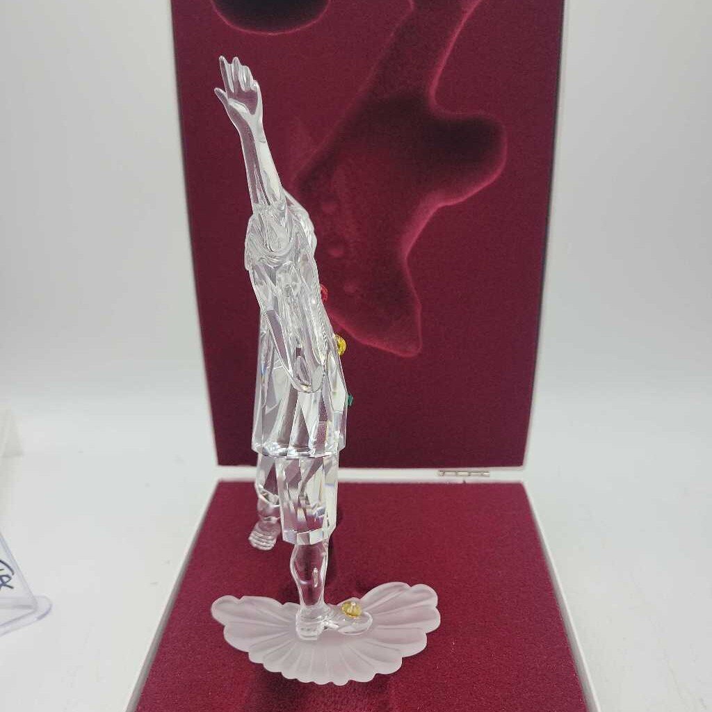 Swarovski Masquerade 1999 Clown Figurine