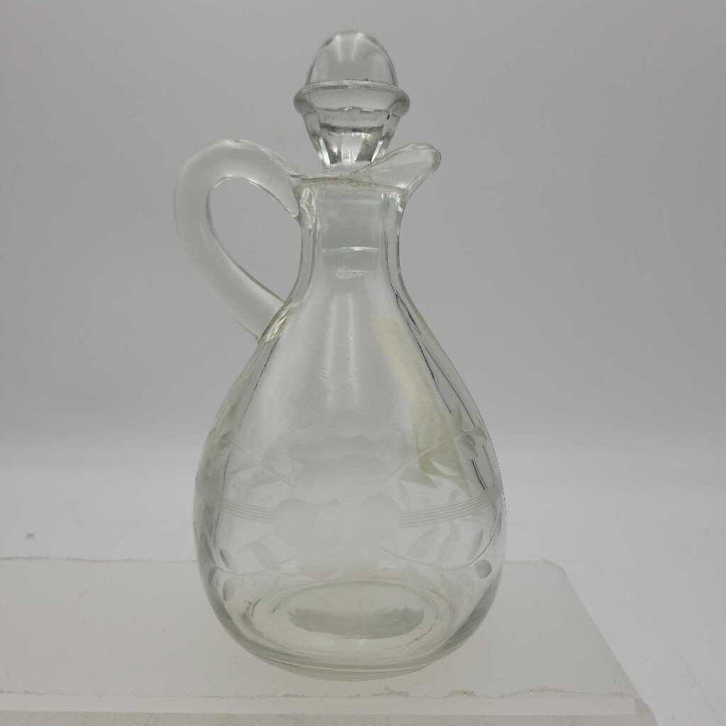 Glass Decanter complete with stopper (JAS)