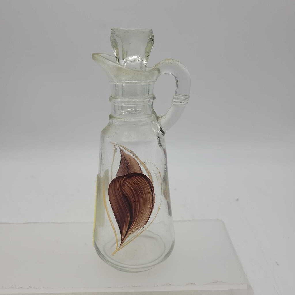 MCM Glass cruet complete with stopper (JAS)