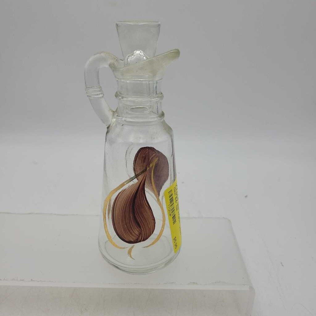 MCM Glass cruet complete with stopper (JAS)
