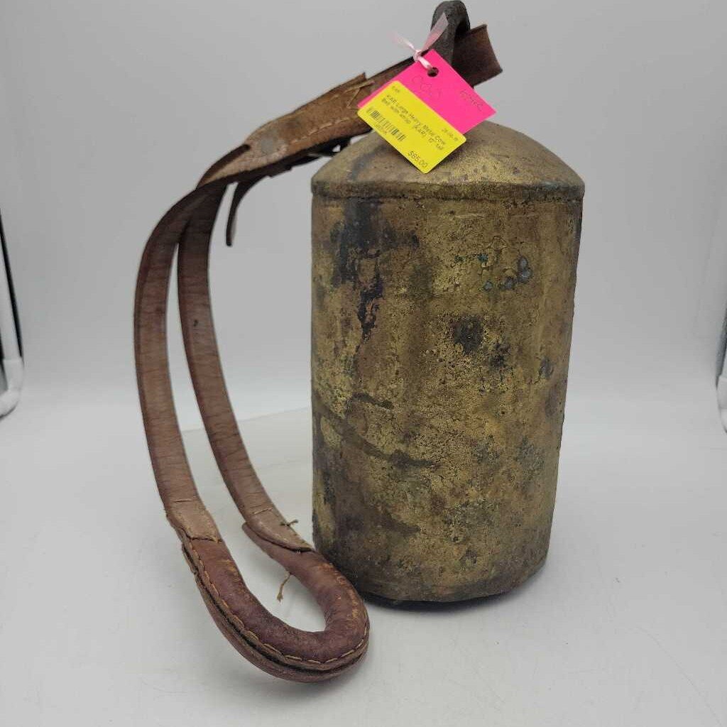Large Heavy Metal Cow Bell with strap (KAR)