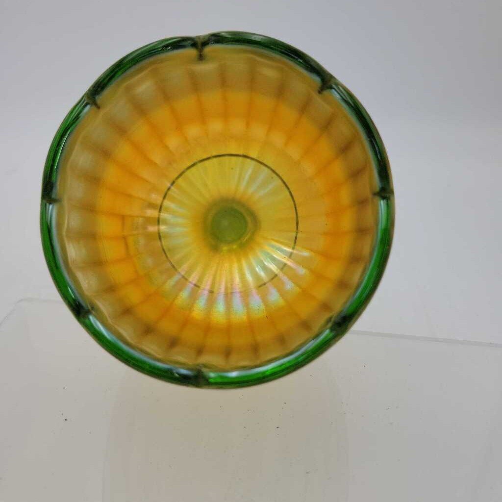 Fenton Carnival Glass Compote (GEC)