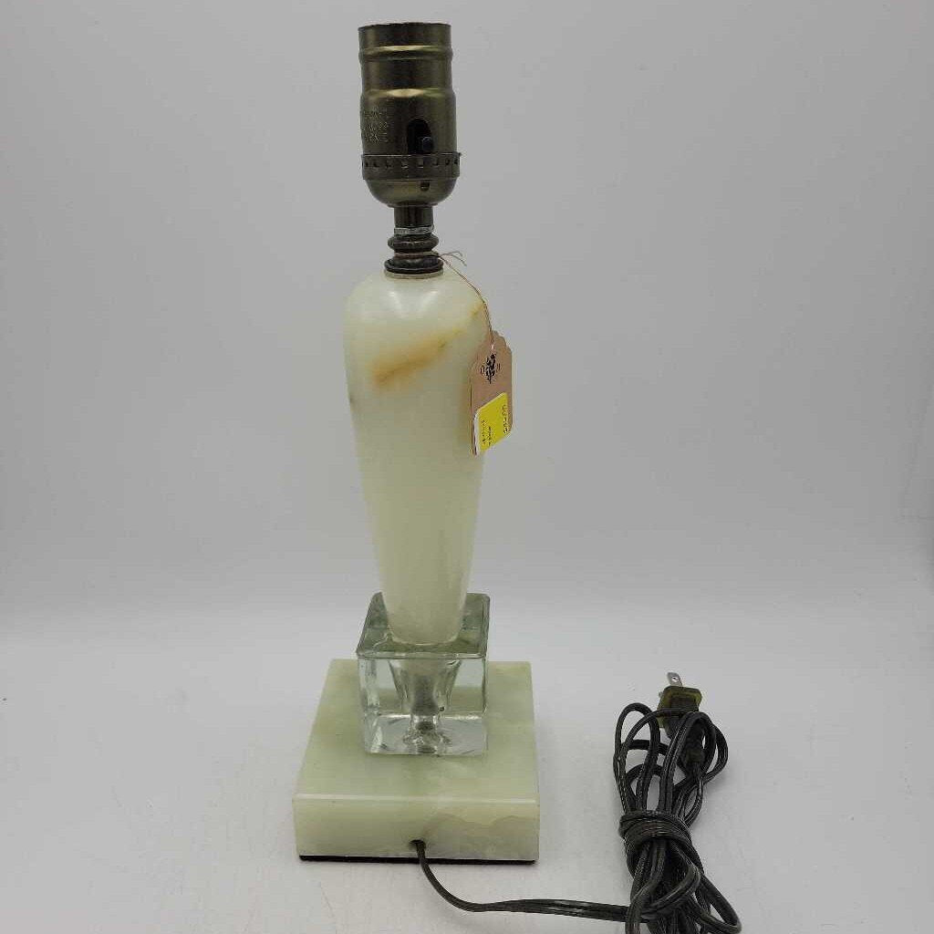 Vintage Alabaster Table Lamp (OH)