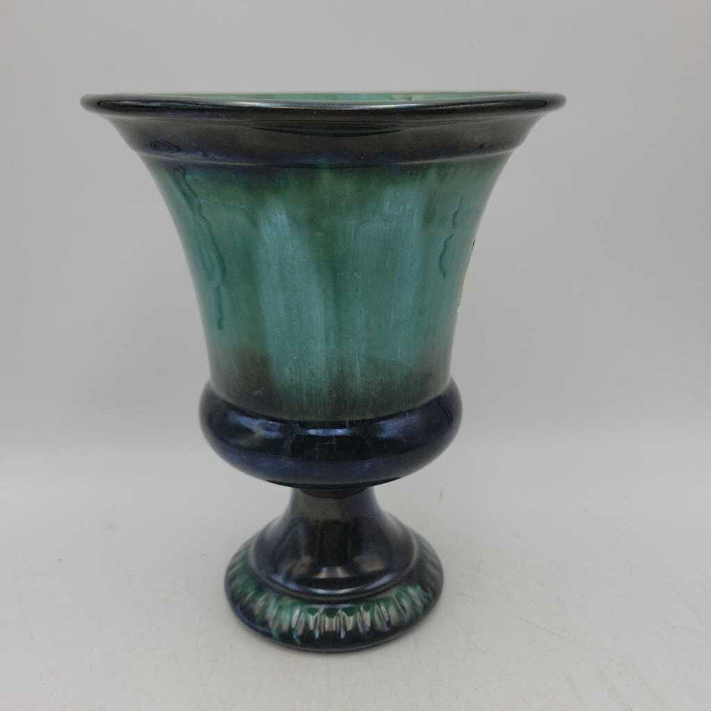 BMP Like Green Pedestalled Planter Vase (JG44)