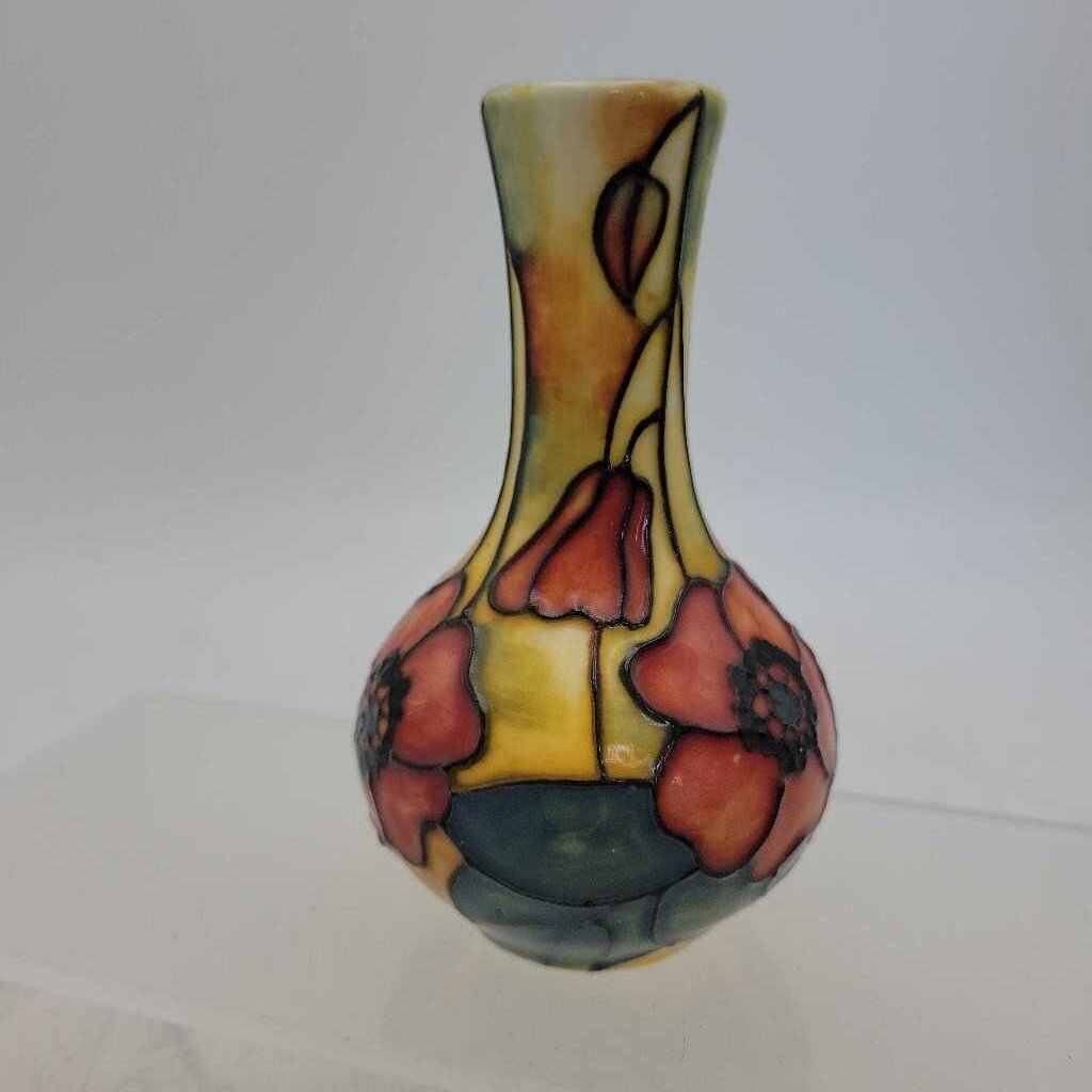 Poppy Vase Hand Painted English (US2)