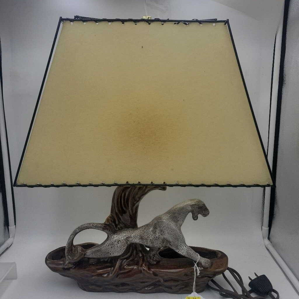 1950,s panther planter lamp #344 MCM (NS)