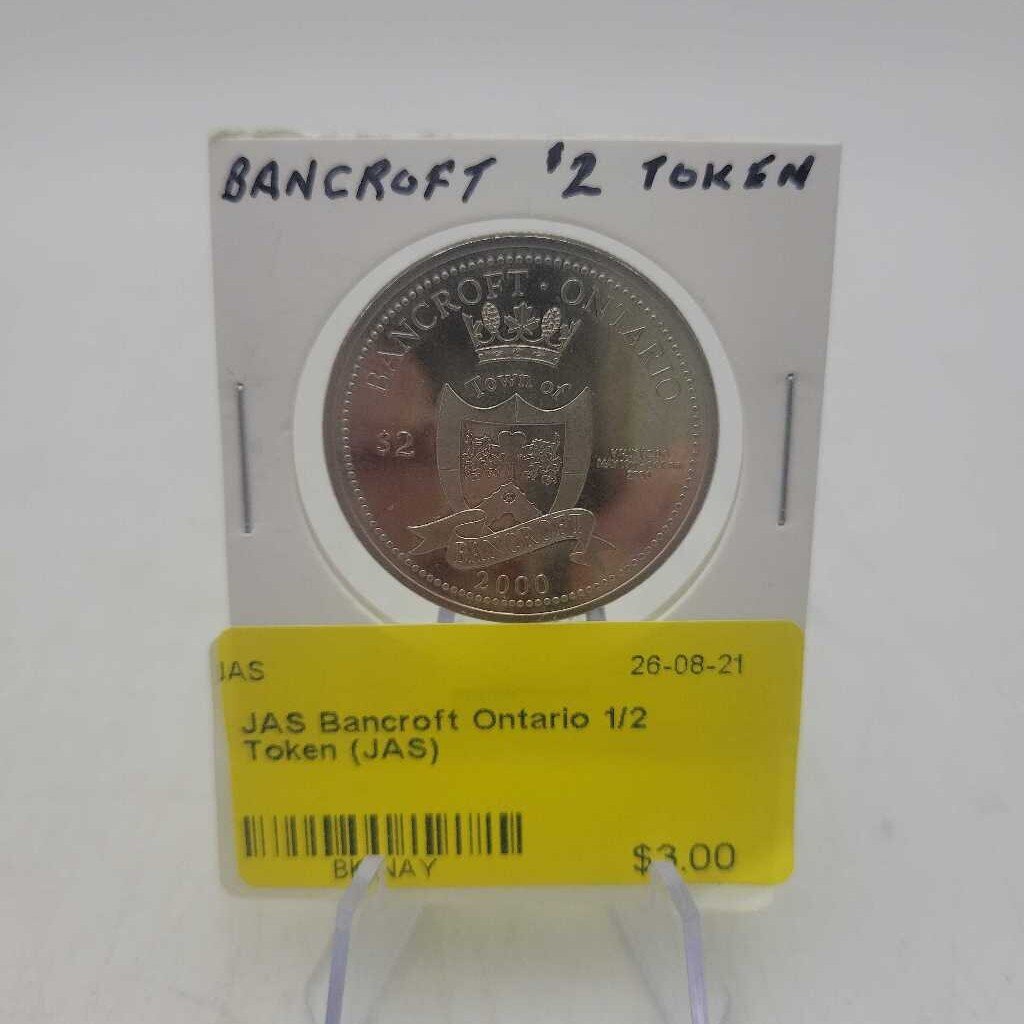 Bancroft Ontario 1/2 Token (JAS)