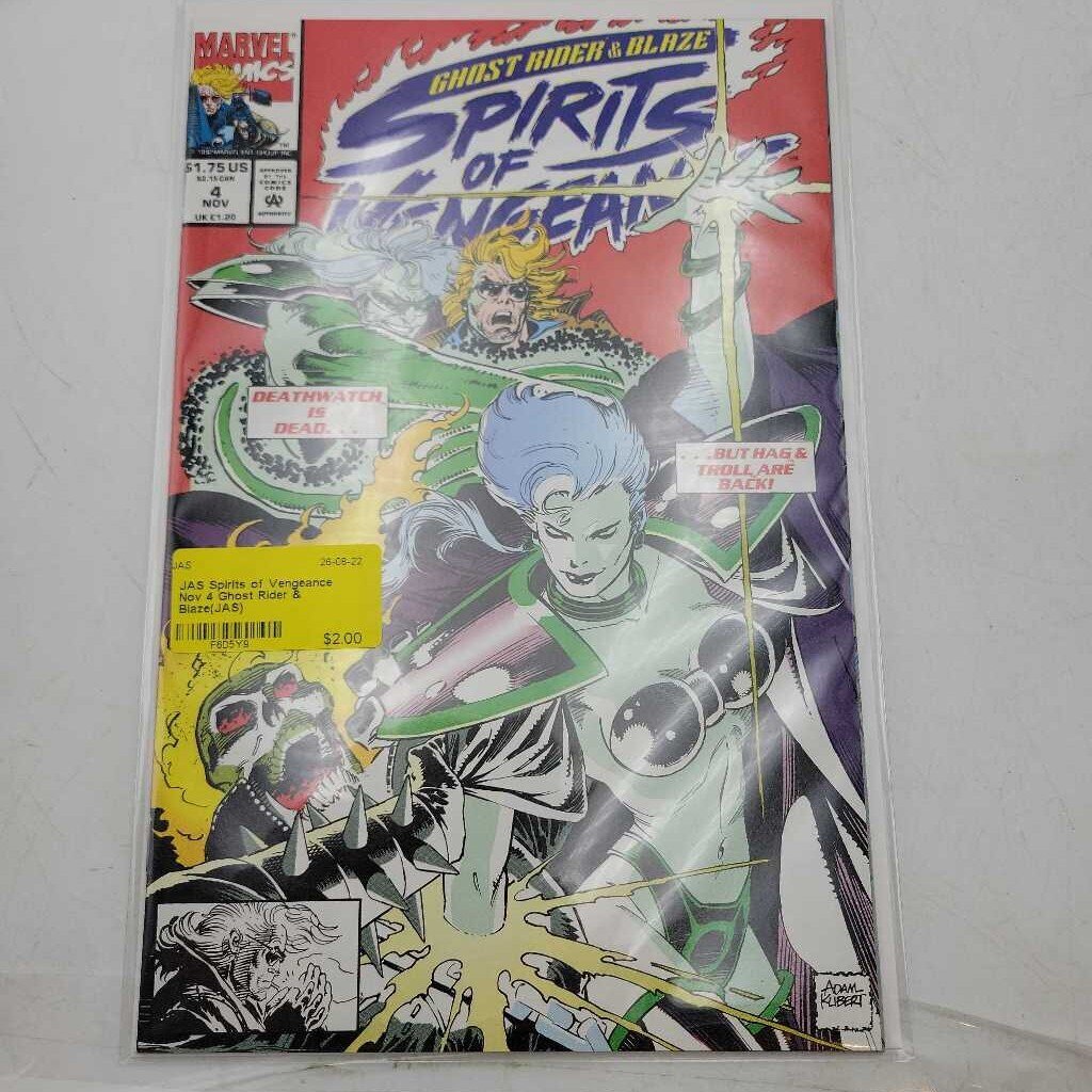 Spirits of Vengeance Nov 4 Ghost Rider & Blaze(JAS)