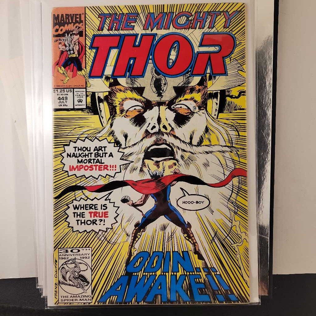 The Mighty Thor # 449 JULMarvel Comic (JAS)
