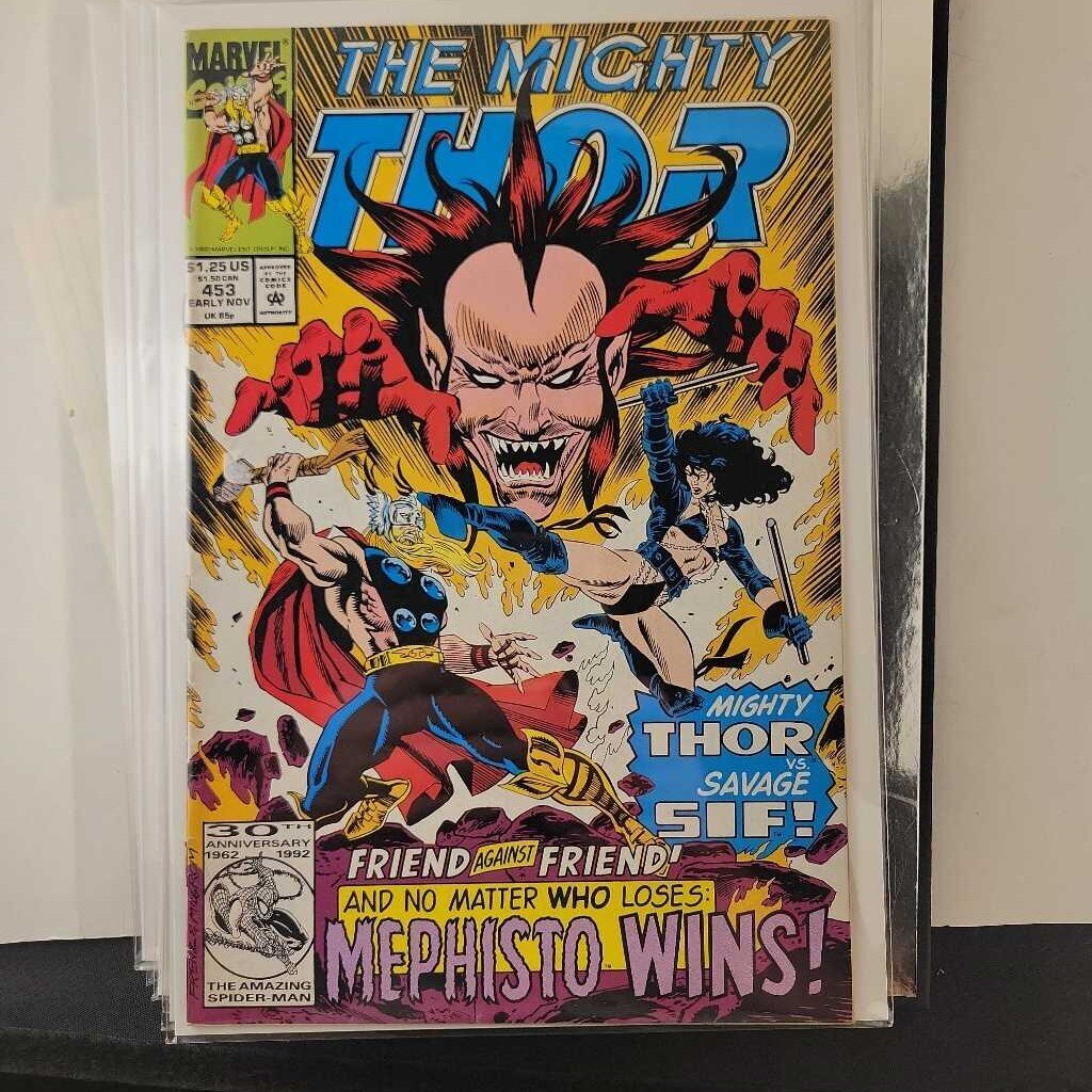 The Mighty Thor # 453 Early NOV Marvel Comic (JAS)